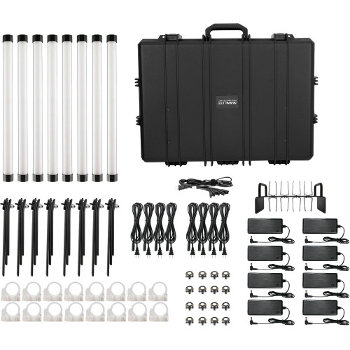 Cвітлодіодна трубка Nanlite PavoTube II 30XR RGB LED Pixel Tube Light 8 KIT (PT30XR8KIT)