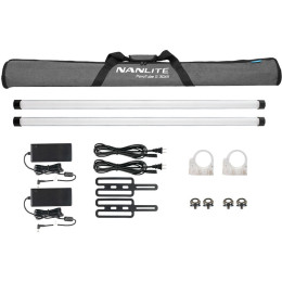 Cвітлодіодна трубка Nanlite PavoTube II 30XR RGB LED Pixel Tube Light 2 KIT (PT30XR2KIT)