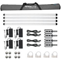 Cвітлодіодна трубка Nanlite PavoTube II 30XR RGB LED Pixel Tube Light 4 KIT (PT30XR4KIT)