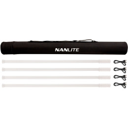 Cвітлодіодна трубка Nanlite PavoTube T8-7X RGB LED Pixel Tube Light 4KIT (PTT87X4KIT)
