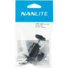 Шарова головка Nanlite Mini Ball Head with Hot Shoe Adapter and 1/4''-20 Mount (AS-BH-1/4)