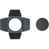 Шторки Nanlite Barndoors and Grid for the RF-BM Bowens-Mount Reflector (BD-BM-RF45)