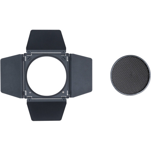 Шторки Nanlite Barndoors and Grid for the RF-BM Bowens-Mount Reflector (BD-BM-RF45)