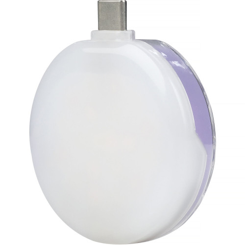 Портативна світлодіодна панель Nanlite cookie USB-C Mini Round LED (Lavender) (COOKIE-LD)