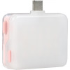 Портативна світлодіодна панель Nanlite cookie USB-C Mini Square LED (Coral Pink) (COOKIE-S-CP)