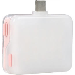 Портативна світлодіодна панель Nanlite cookie USB-C Mini Square LED (Coral Pink) (COOKIE-S-CP)