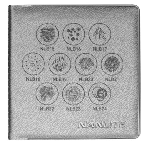 Набір гобо Nanlite M-Size Gobos for Projection Attachment (Set 2) (AS-GB-M-SET2)