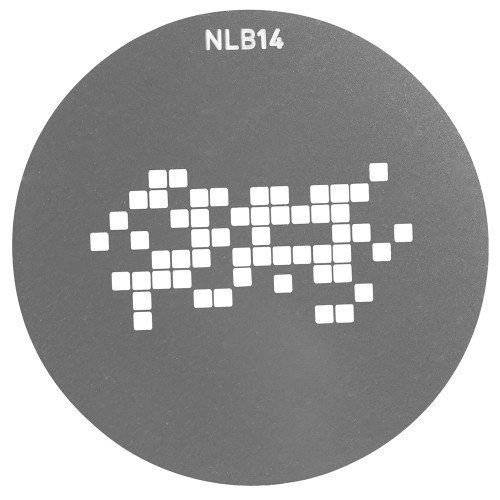 Набір гобо Nanlite M-Size Gobos for Projection Attachment (Set 1) (AS-GB-M-SET1)