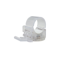 Магнитній затискач Nanlite PavoTube II Transparent Polycarbonate T12 Clip with Magnet (HD-T12-1-MC)
