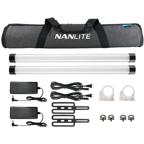 Cвітлодіодна трубка Nanlite PavoTube II 15X RGB LED Pixel Tube Light 2 KIT (PT15X2KIT)