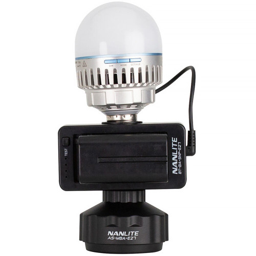 Магнітне кріплення Nanlite E27 Magnetic Mount with Power Cable for PavoBulb 10C (ASMBAE27V2)