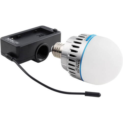 Батарейний адаптер Nanlite NP-F Battery Adapter and Mount for PavoBulb 10C (BTBASNPE27)