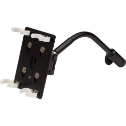 Монтажная пластина с кронштейном Nanlite PavoTube Double Bank T12 LED Tube Gooseneck Mount with 5/8" Receiver (HD-T12-2-BHG)