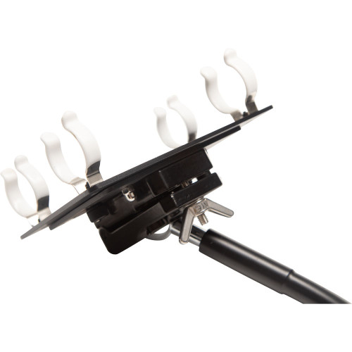 Монтажна пластина з кронштейном Nanlite PavoTube Double Bank T12 LED Tube Gooseneck Mount with 5/8" Receiver (HD-T12-2-BHG)