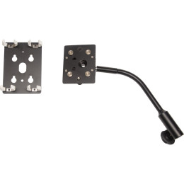 Монтажная пластина с кронштейном Nanlite PavoTube Double Bank T12 LED Tube Gooseneck Mount with 5/8" Receiver (HD-T12-2-BHG)