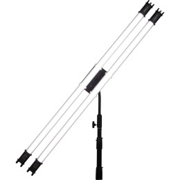 Монтажная пластина с кронштейном Nanlite PavoTube Double Bank T12 LED Tube Gooseneck Mount with 5/8" Receiver (HD-T12-2-BHG)