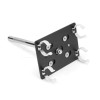 Монтажна пластина Nanlite PavoTube T12 Transparent clip for 2 tubes with Pin (HD-T12-2-P)