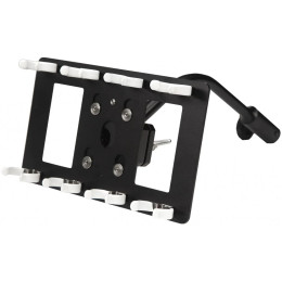 Nanlite PavoTube Quad Bank T12 LED Tube Gooseneck Mount with 5/8" Receiver (HD-T12-4-BHG)