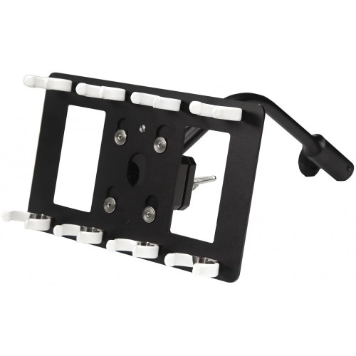 Монтажна пластина з кронштейном Nanlite PavoTube Quad Bank T12 LED Tube Gooseneck Mount with 5/8" Receiver (HD-T12-4-BHG)