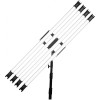 Монтажна пластина з кронштейном Nanlite PavoTube Quad Bank T12 LED Tube Gooseneck Mount with 5/8" Receiver (HD-T12-4-BHG)