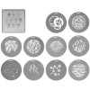 Набір гобо Nanlite Bowens Projection Attachment Gobo Set 2 (10 Gobos) (AS-GB-B-SET2)