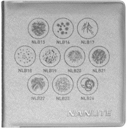 Набір гобо Nanlite Bowens Projection Attachment Gobo Set 2 (10 Gobos) (AS-GB-B-SET2)