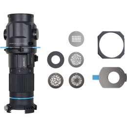 Проекційна насадка Nanlite Projection Attachment for Bowens Mount with 25-45° Zoom Lens (PJ-BM-25-45)