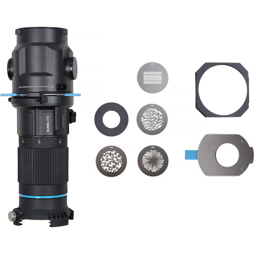 Проекційна насадка Nanlite Projection Attachment for Bowens Mount with 25-45° Zoom Lens (PJ-BM-25-45)