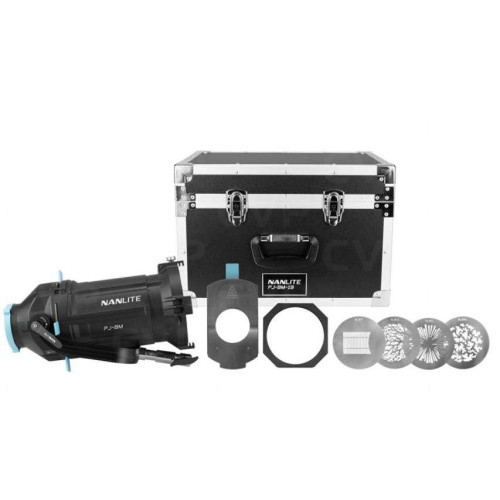 Проекційна насадка Nanlite Projection Attachment for Bowens Mount with 19° Lens (PJ-BM-19)