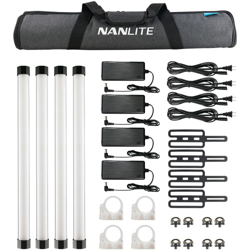 Cвітлодіодна трубка Nanlite PavoTube II 15X RGB LED Pixel Tube Light 4 KIT (PT15X4KIT)