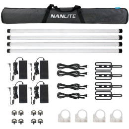 Cвітлодіодна трубка Nanlite PavoTube II 30X RGB LED Pixel Tube Light 4 KIT (PT30X4KIT)