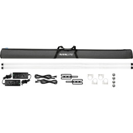 Cвітлодіодна трубка Nanlite PavoTube II 60X RGB LED Pixel Tube Light 2 KIT (PT60X2KIT)