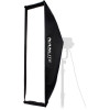 Софтбокс Nanlite Asymmetrical Stripbank Softbox with Bowens Mount (45 x 110 cm) (SB-AS-110X45)
