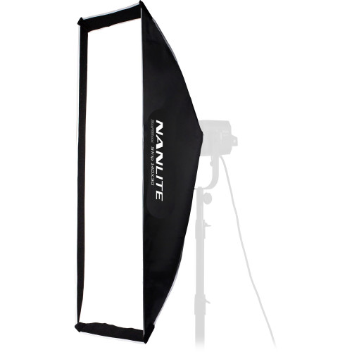 Софтбокс Nanlite Asymmetrical Stripbank Softbox with Bowens Mount (45 x 110 cm) (SB-AS-110X45)