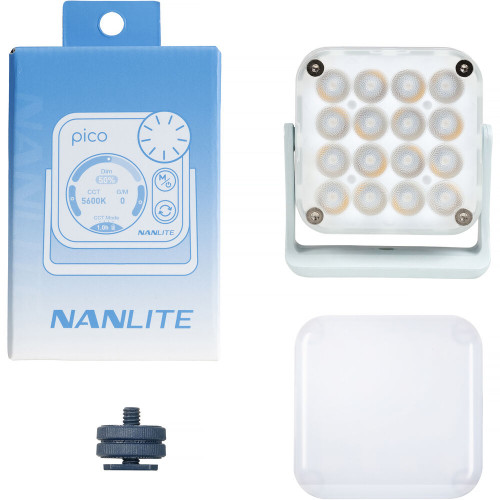 Студійне освітлення Nanlite Pico LED Mini Pocket Light (Mint Blue) (pico-mint)