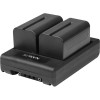 Батарейий адаптер Nanlite 15V Dual NP-F Battery Adapter with V-Mount (BT-BA-SNP/V)