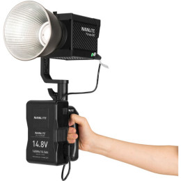Батарейна ручка Nanlite V-Mount Battery Grip with 4-Pin XLR Connector for Forza LED Lights (BT-BG-XLR4)