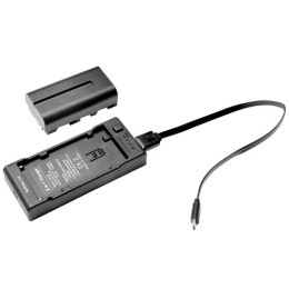 Зарядний пристрій Nanlite 2-in-1 Reciprical Battery Charger for NP-F-Style Batteries (CN-58)
