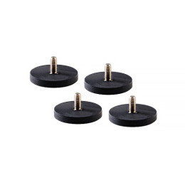Магнітне кріплення Nanlite Magnetic Base with 1/4"-20 Threads for PavoSlim LED Panels (4-Pack) (AS-MBA-1/4-SET)