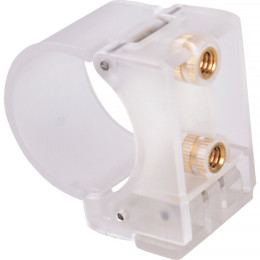 Тримач Nanlite PavoTube Transparent Polycarbonate Clip with Two 1/4"-20 Receivers (HD-T12-1-C)