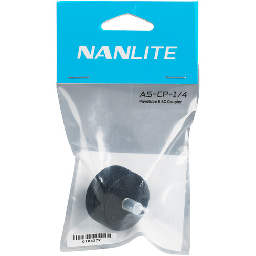 Nanlite Pavotube II 6C Coupler (AS-CP-1/4)
