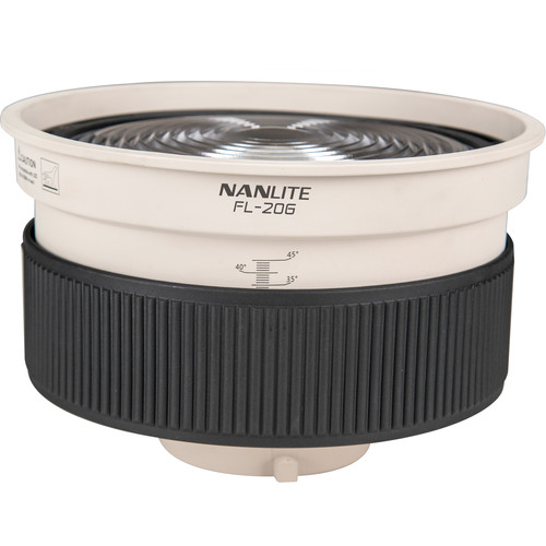 Лінза Френеля зі шторками Nanlite Fresnel Lens with Bowens mount (FL-20G)