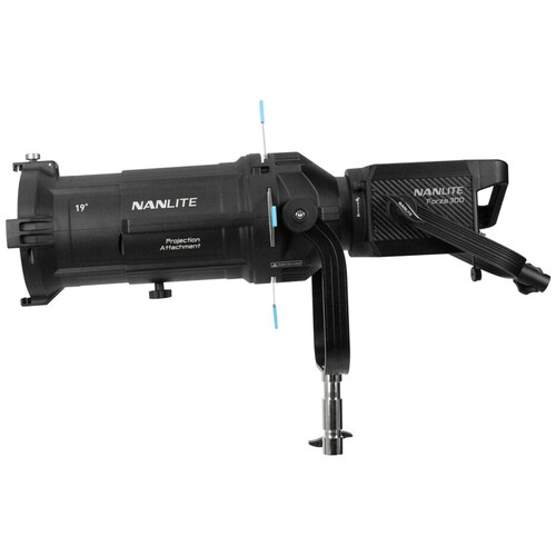 Проекційна насадка Nanlite Projection Attachment for Bowens Mount with 19° Lens (PJ-BM-19)
