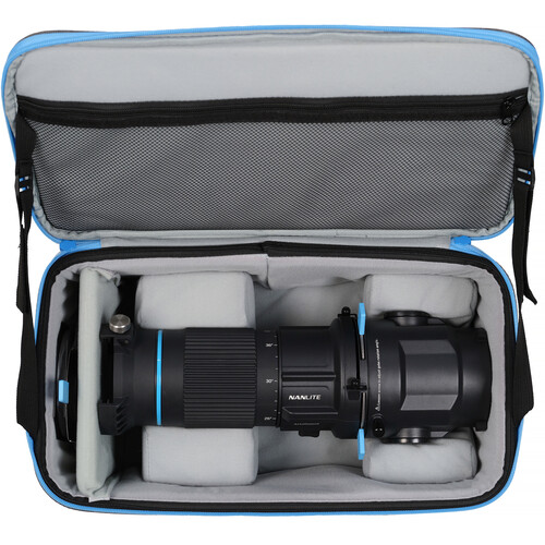 Проекційна насадка Nanlite Projection Attachment for Bowens Mount with 25-45° Zoom Lens (PJ-BM-25-45)