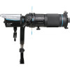 Проекційна насадка Nanlite Projection Attachment for FM Mount with 18-36° Zoom Lens (PJ-FMM-18-36)