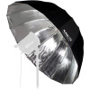 Студійна парасоля Nanlite Deep Umbrella 135 (Silver, 135 cm) (U-135DS)
