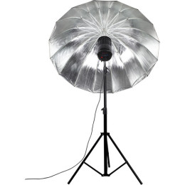 Студійна парасоля Nanlite Deep Umbrella 135 (Silver, 135 cm) (U-135DS)