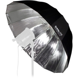 Студійна парасоля Nanlite Deep Umbrella 135 (Silver, 135 cm) (U-135DS)