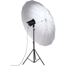 Студійна парасоля Nanlite Shallow Umbrella 180 (Silver, 180 cm) (U-180ST)
