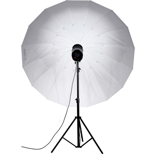 Студійна парасоля Nanlite Shallow Umbrella 180 (Silver, 180 cm) (U-180ST)